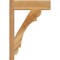 Ekena Millwork Olympic Block Rough Sawn Outlooker, Western Red Cedar, 6"W x 18"D x 26"H OUT06X18X26OLY05RWR - alternate 3
